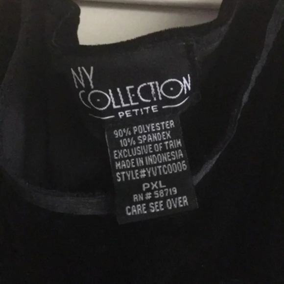 NY Collection ladies strap blouse - Picture 4 of 8